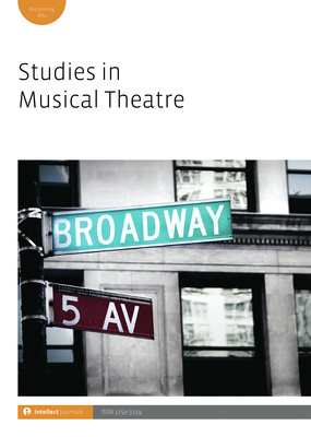 Studies in Musical Theatre 17.3 is out now! Special Issue